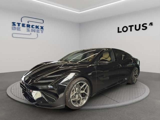 Lotus Lotus Emeya 600 GT SE - STELLAR ZWART - GOLD NAPPA LEATHER